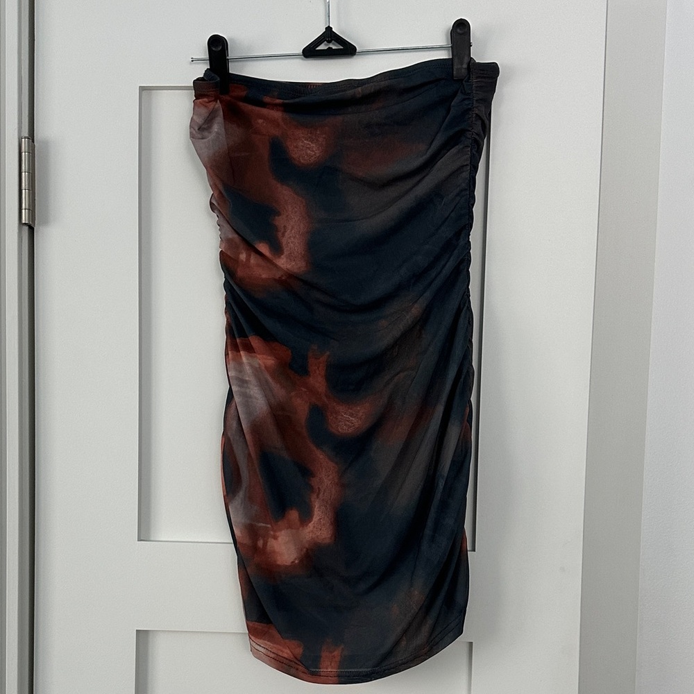 Ruched Mini Dress